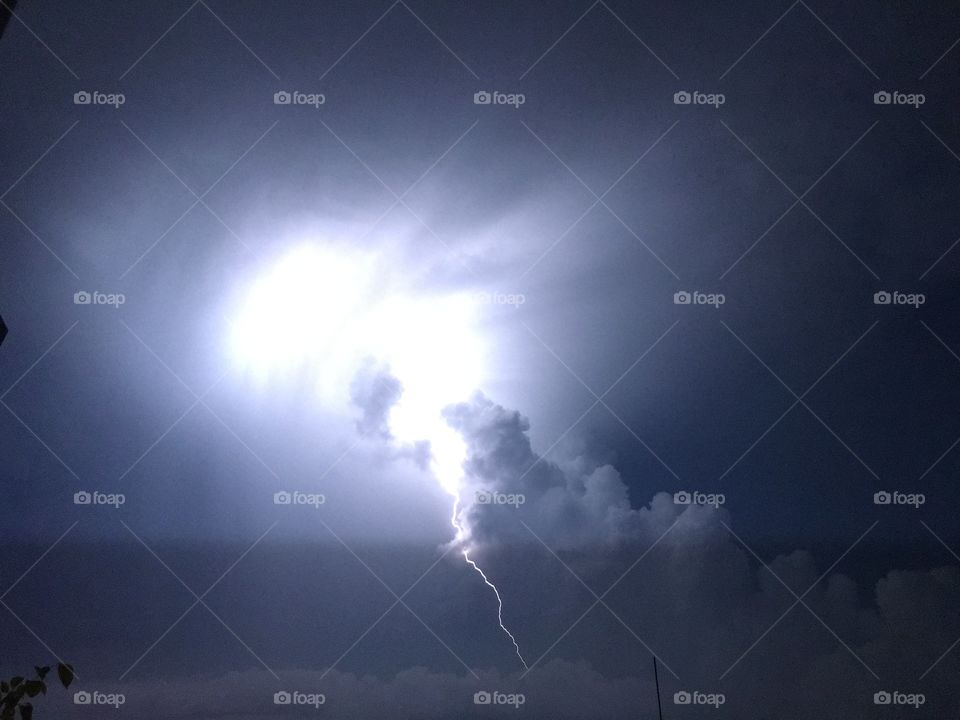 Lightning in Singapore