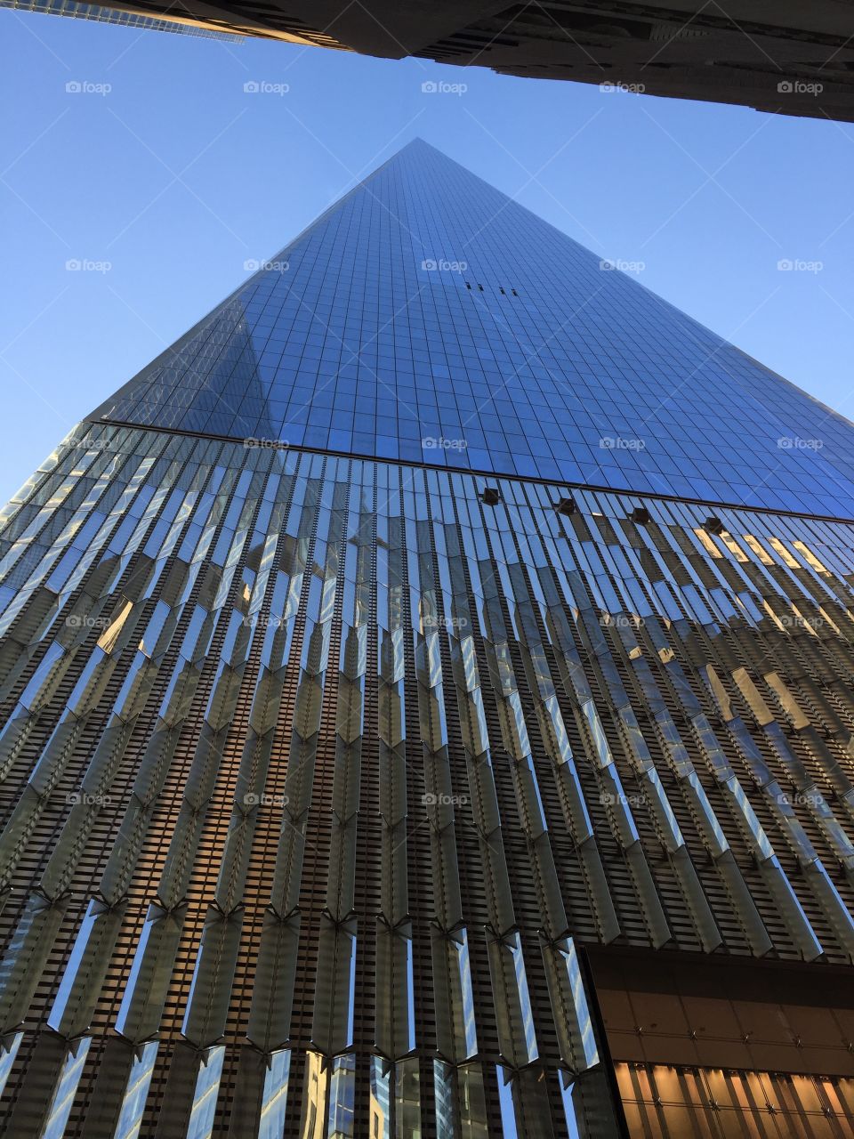 Low angle view of modern building