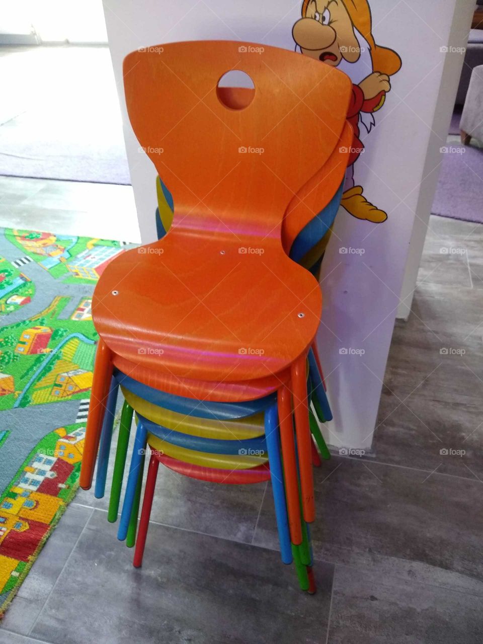 color chairs