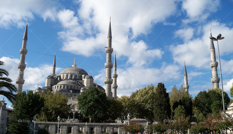 The Blue Mosque. Sultan Ahmed Mosque