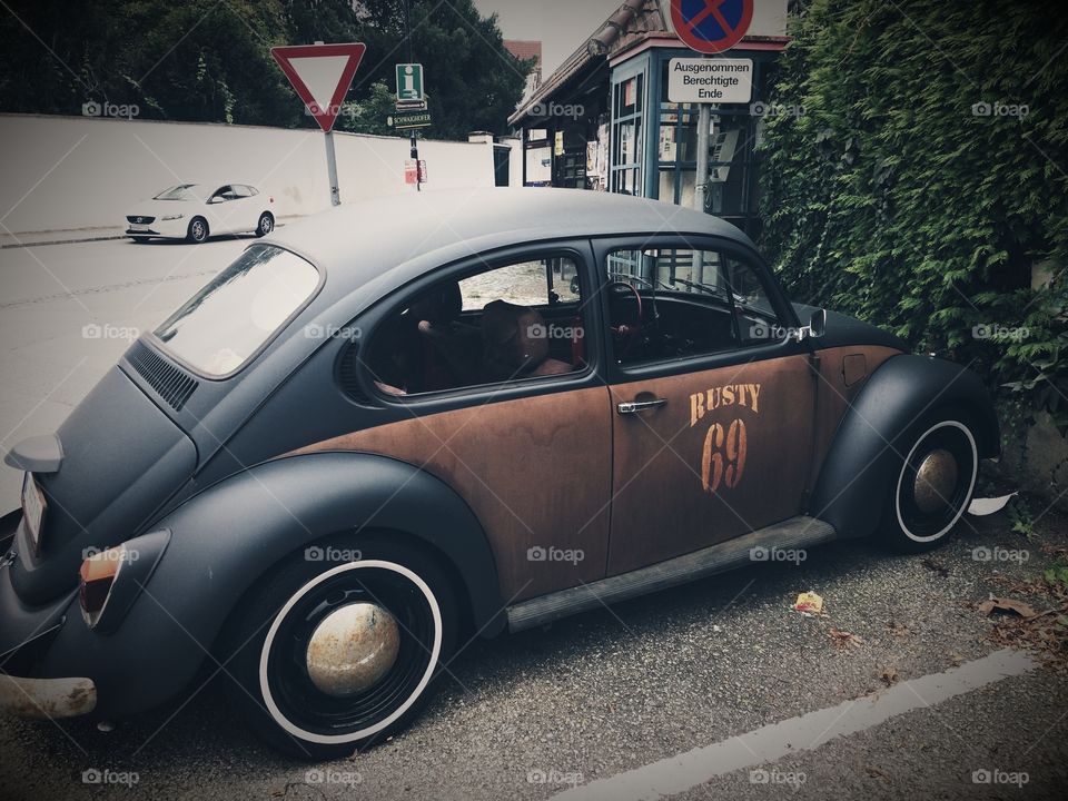 beauty of the past, retro car