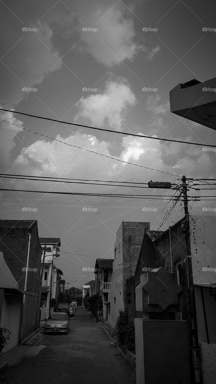 The way around the mosque