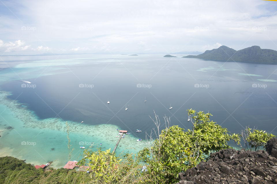 Bohey Dulang Island