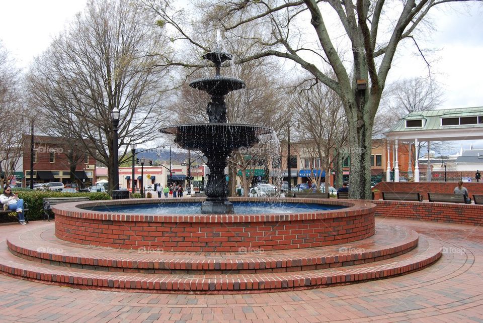 City square fountain