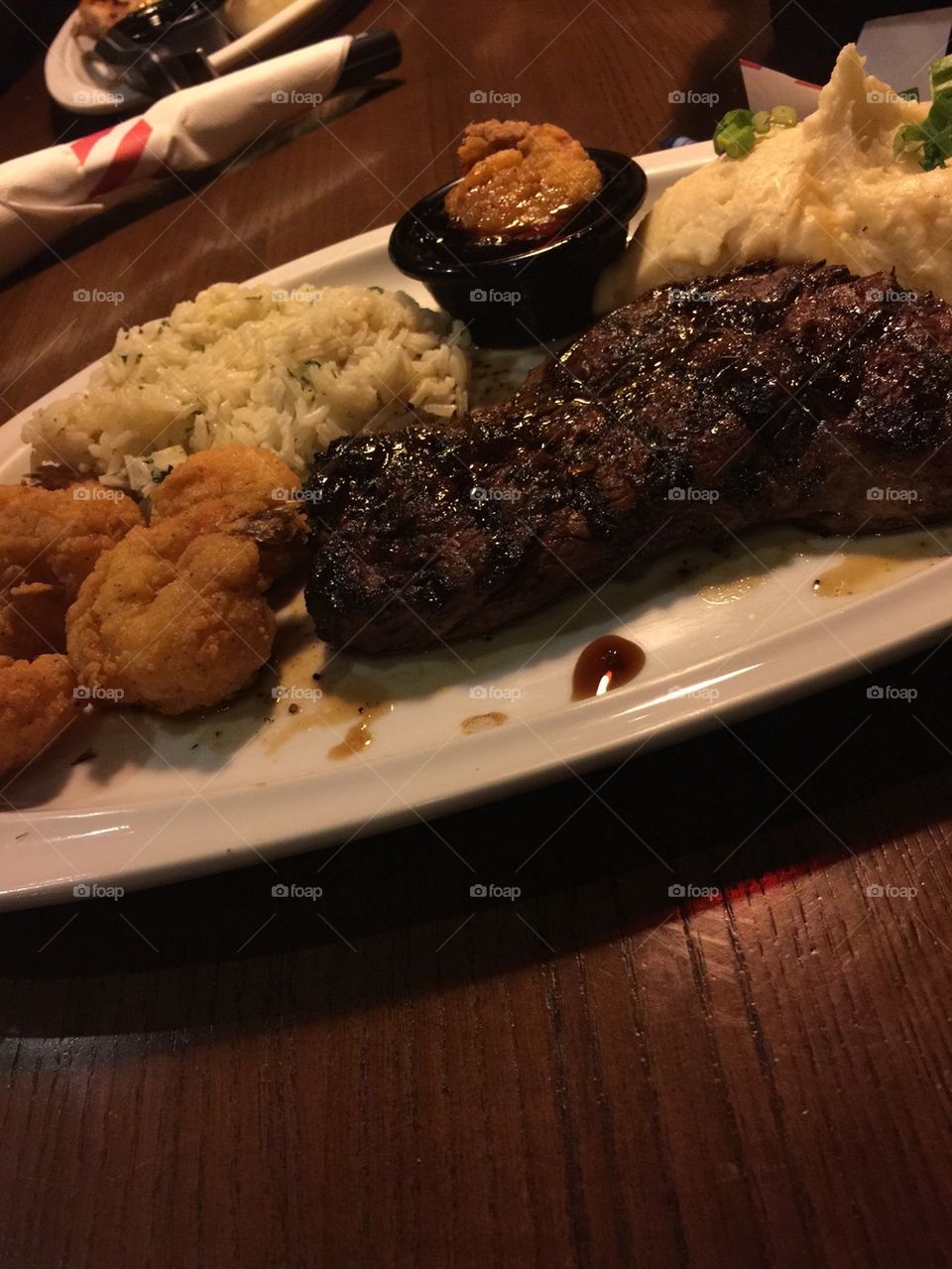 Steak dinner 
