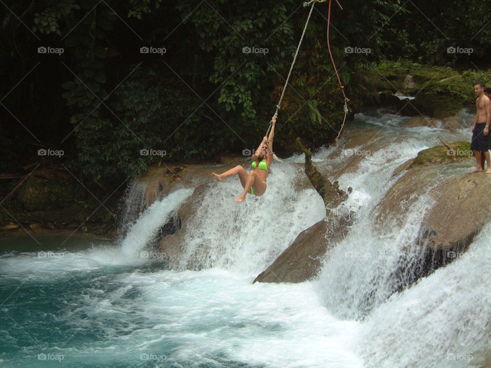 fun waterfall swing bikini by markworld