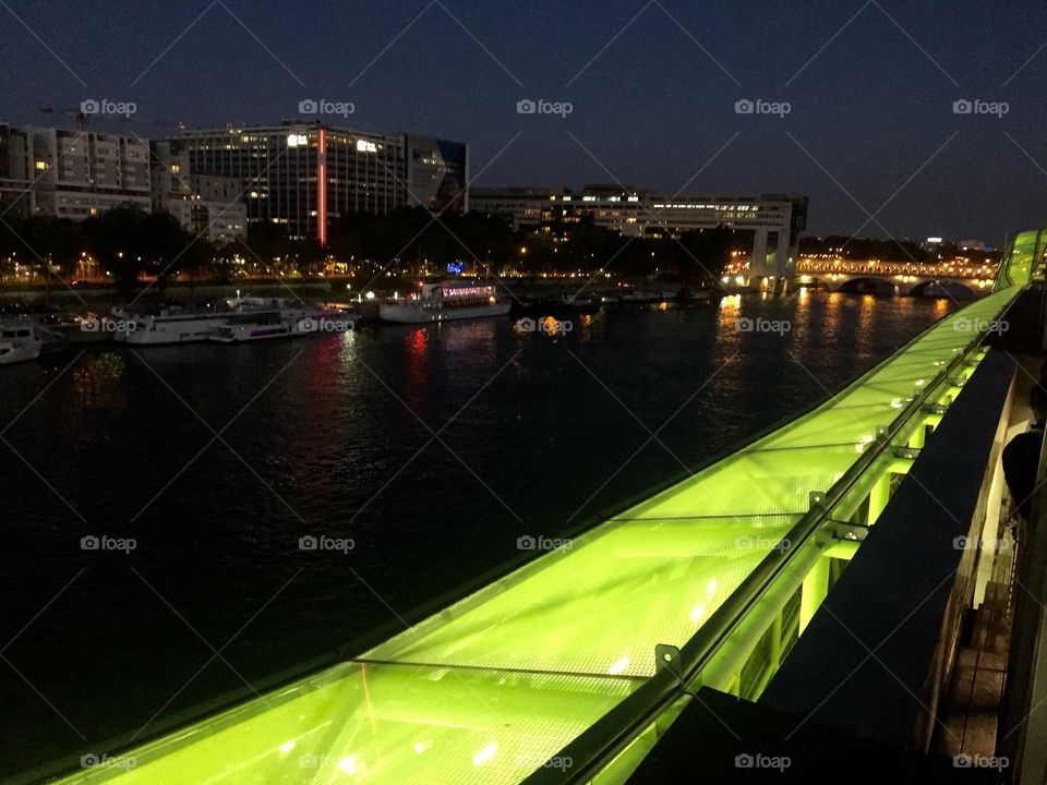 View from a rooftop in Paris