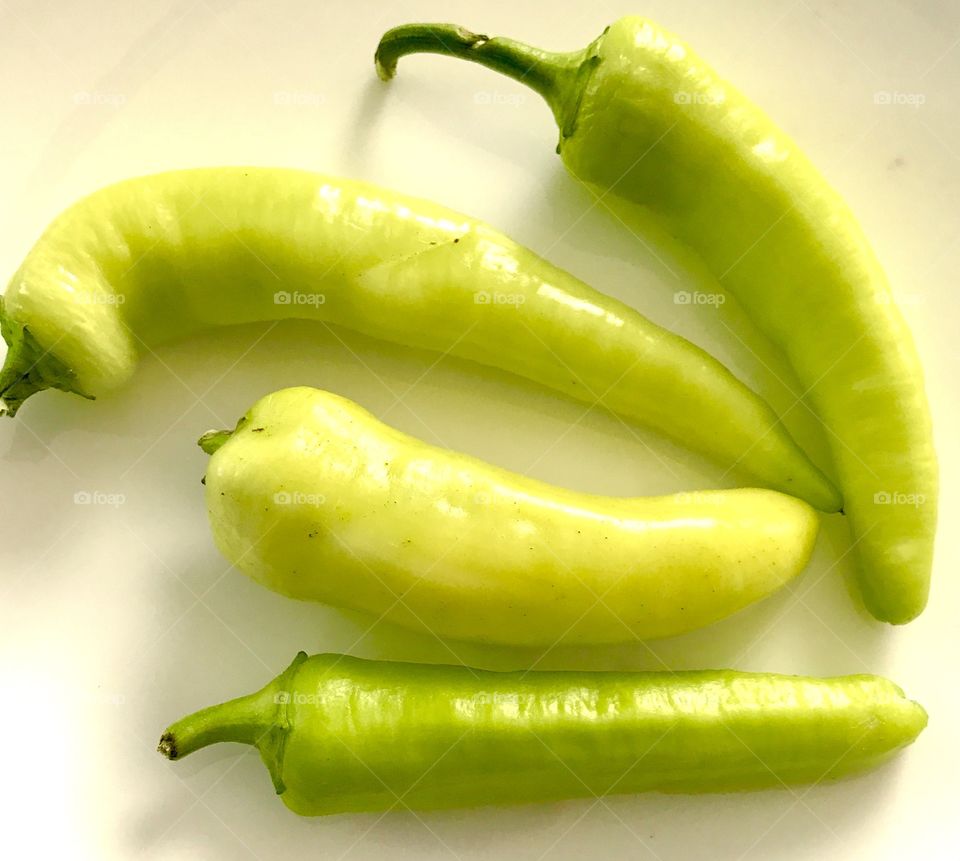 Light Green Peppers