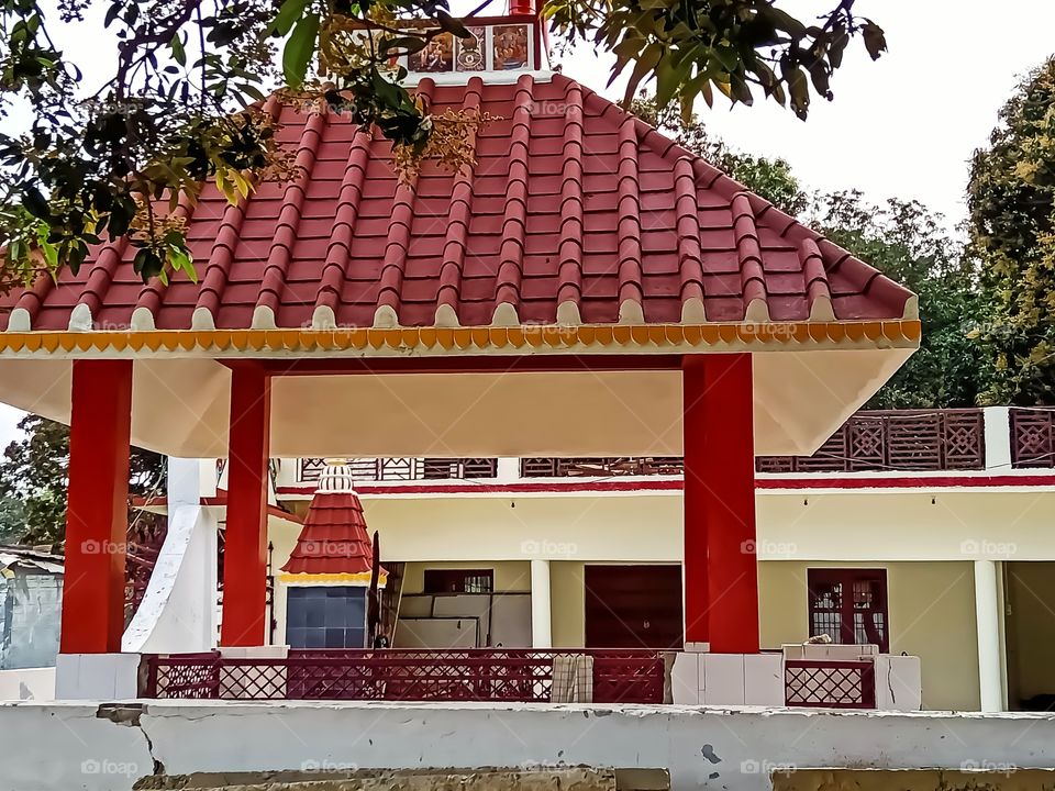 Beautiful temple exterior awesome image india