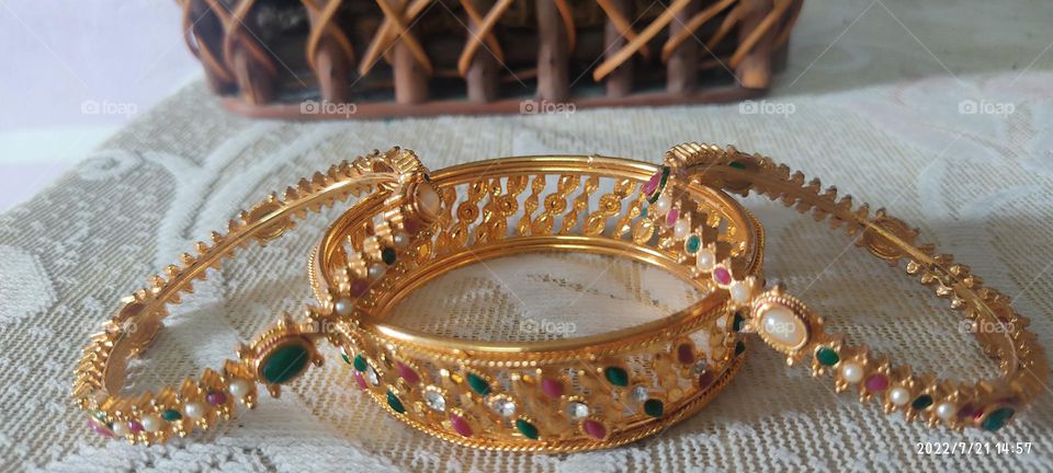 bangles with a touch