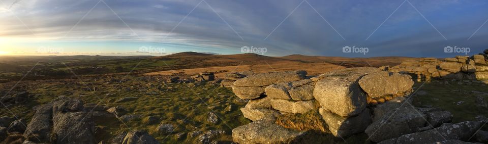 Dartmoor panoramic