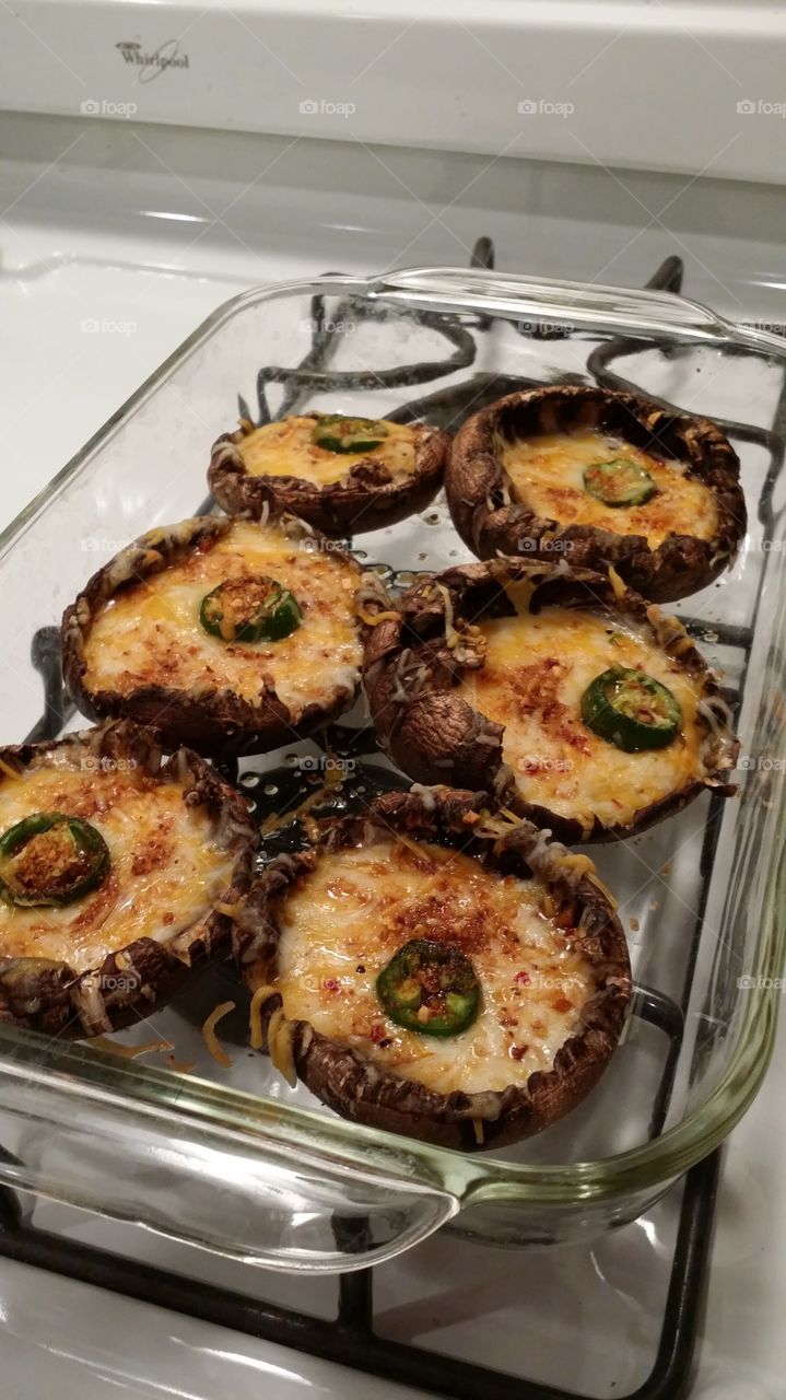 Portabella mushrooms