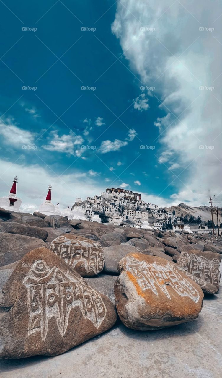 Thiks monstery, leh ladakh, India