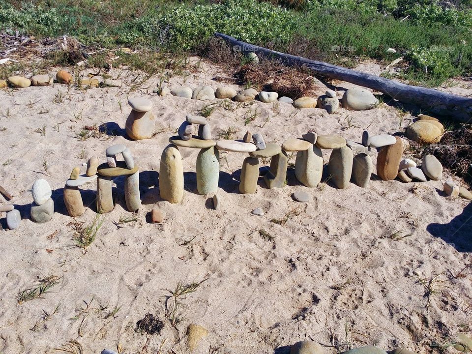 Rock Building. Found this little treasure on our walk