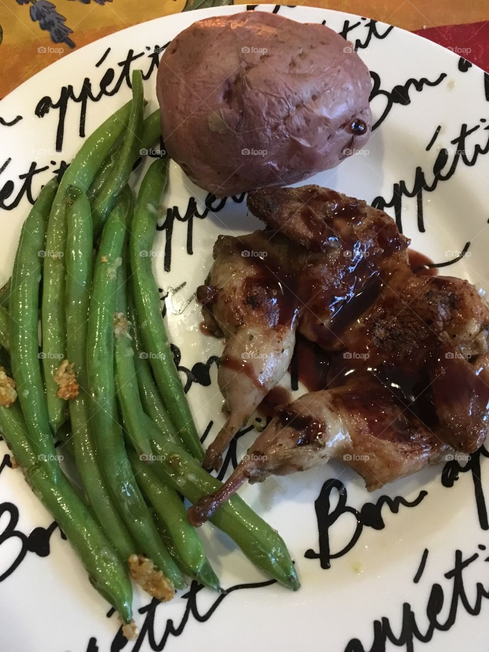 Cooking quail for the first time 