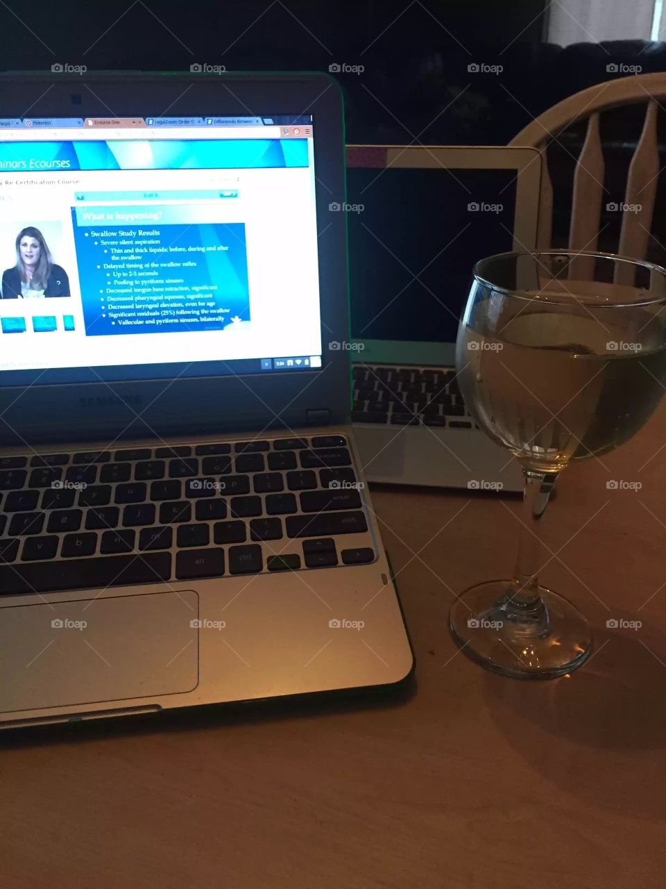 Computer and Wine