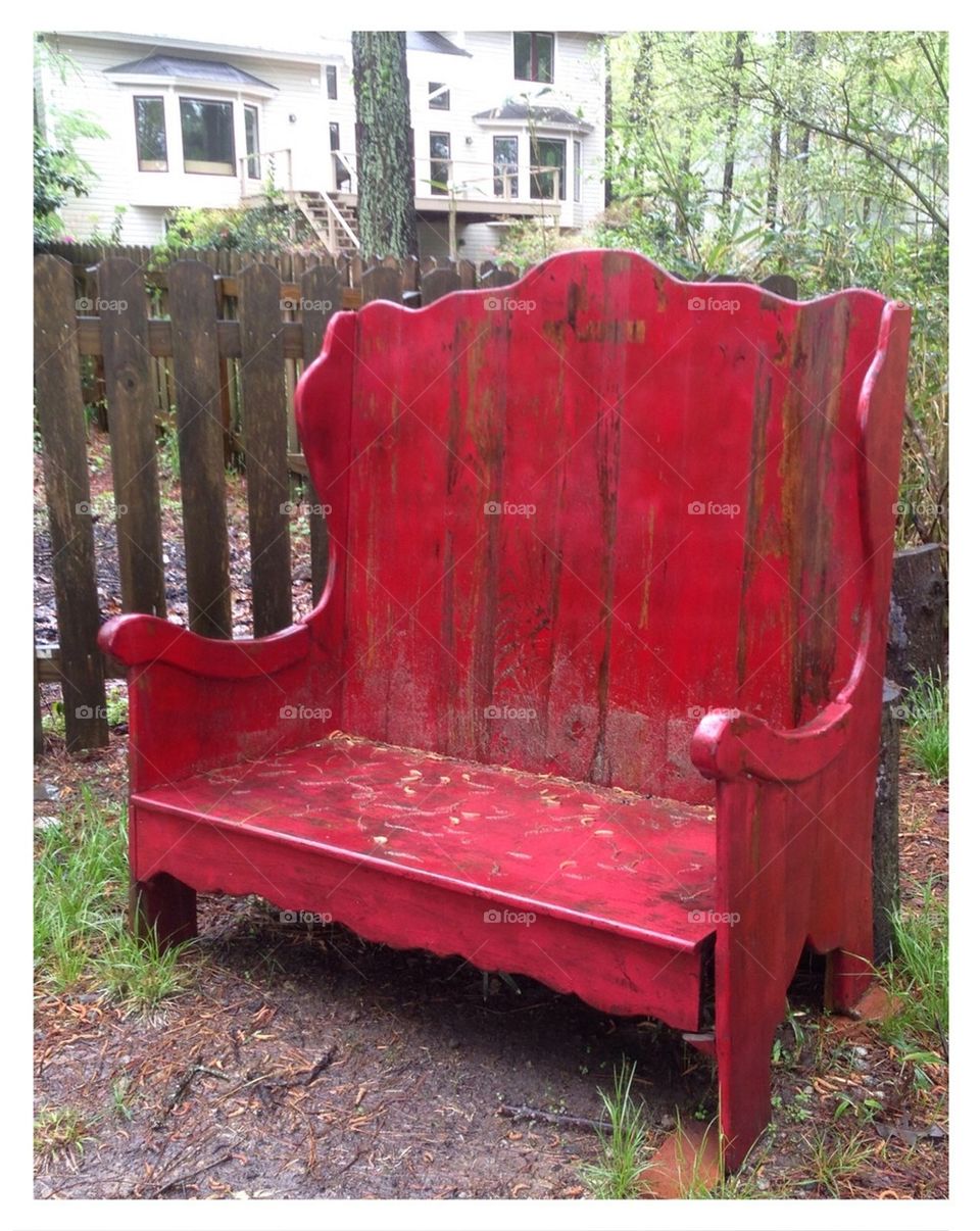 Red Bench 