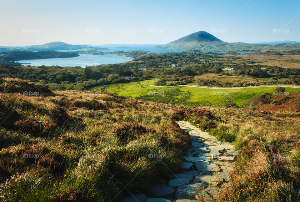 Connemara National park in Ireland