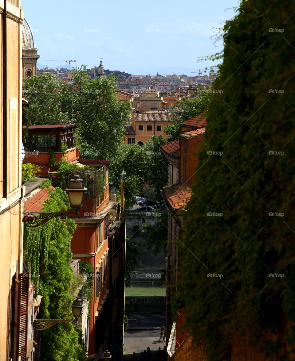 Roma city view