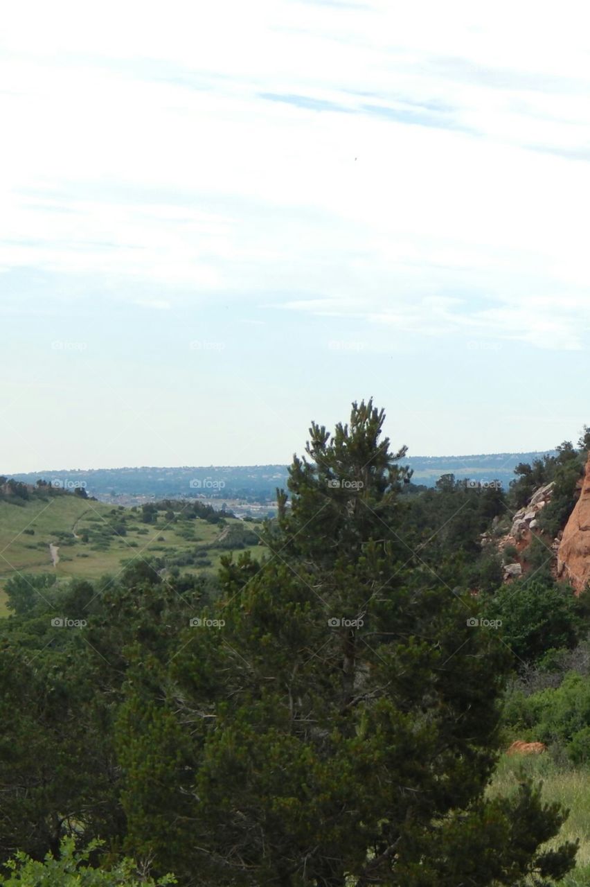 Area in the Garden of the Gods