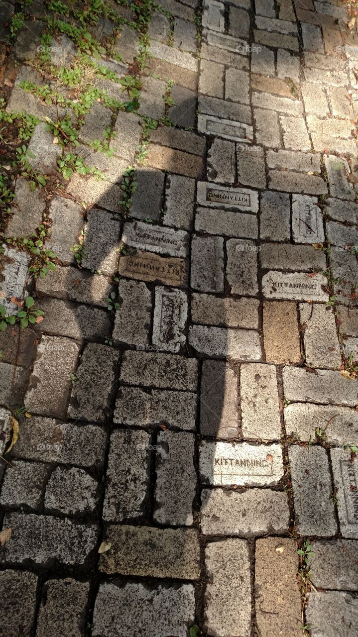 brick pathway