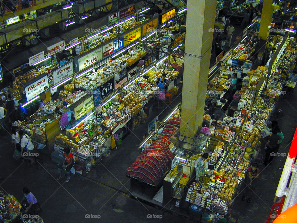 THE CITY OF CHIANG-MAI FRESH MARKET CHIANG-MAI THAILAND