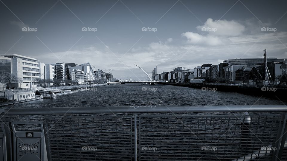 View over the Liffey