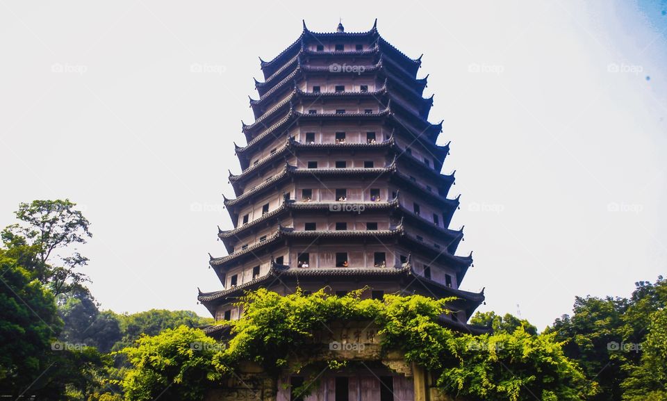 Liuhe Pagoda in Hangzhou - China