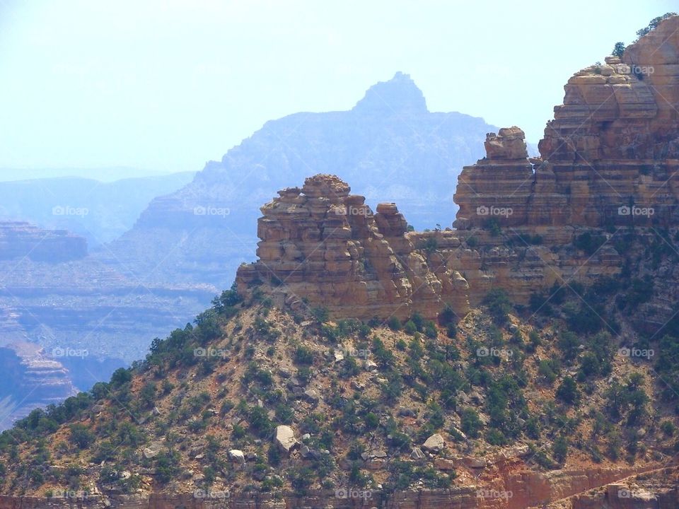 View of grand canyon