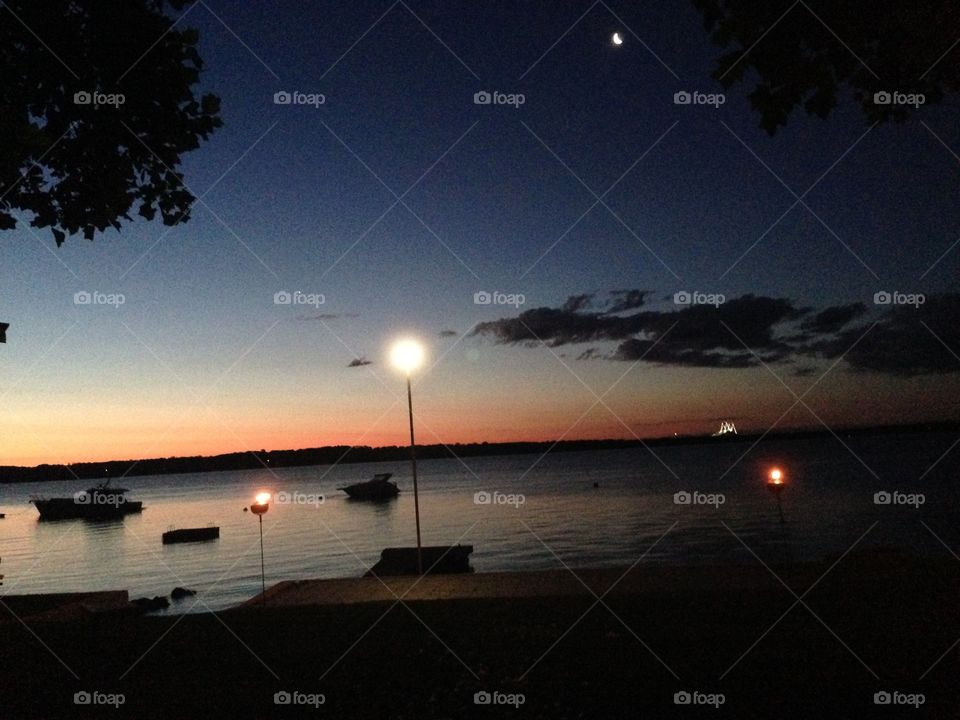 Waking up in the morning 