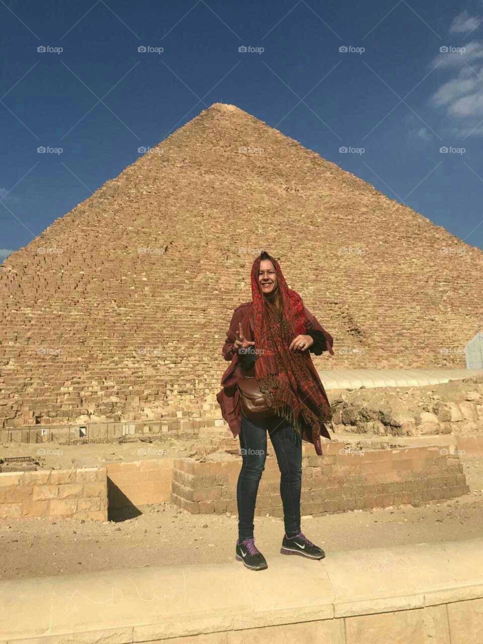 Pyramid, Desert, Travel, Pharaoh, Adult
