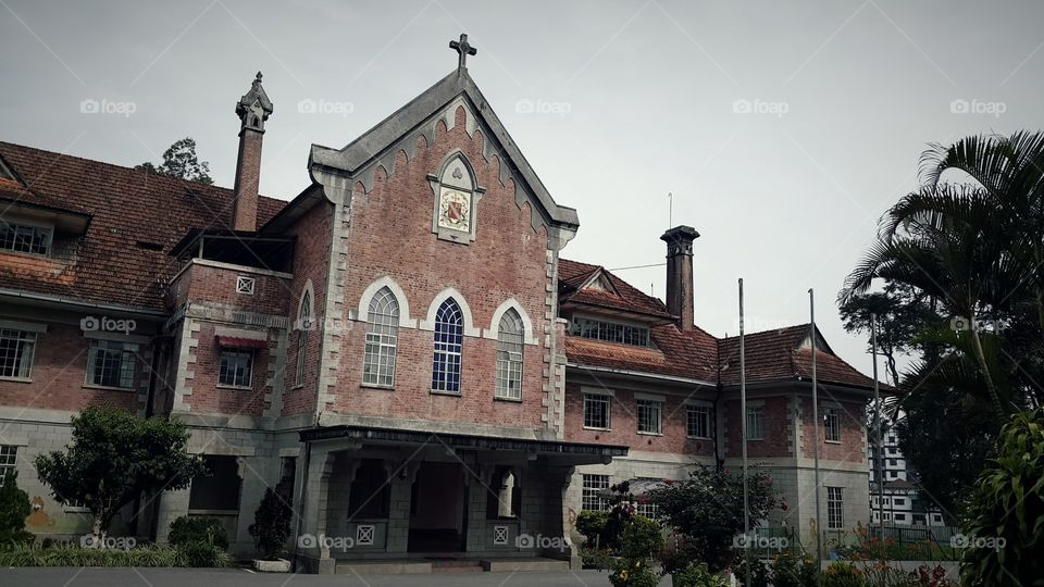 View of an old church