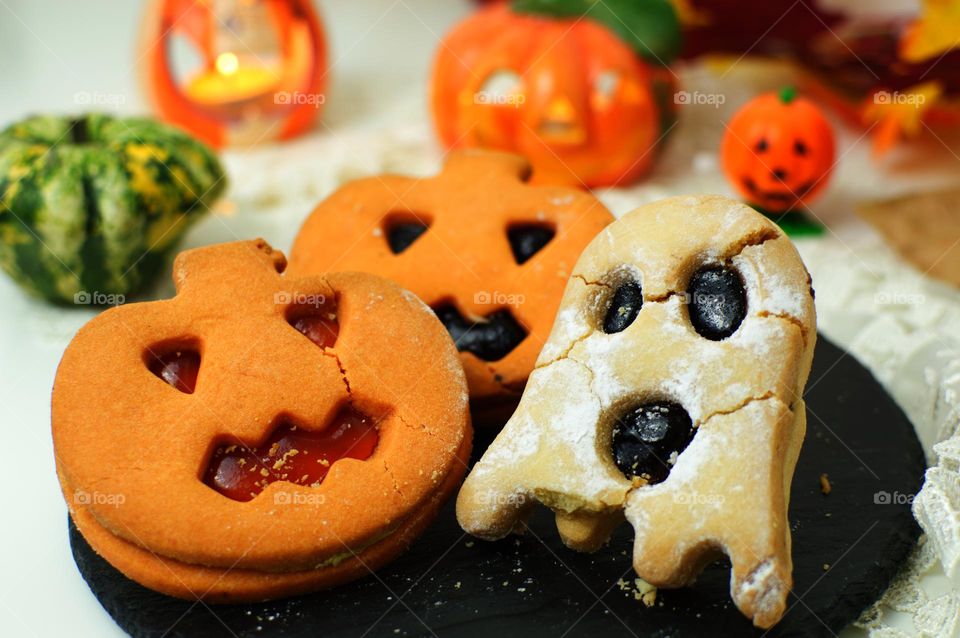 appetizing cookies for halloween