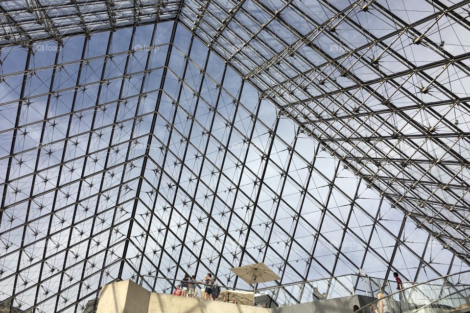 Louvre pyramid 