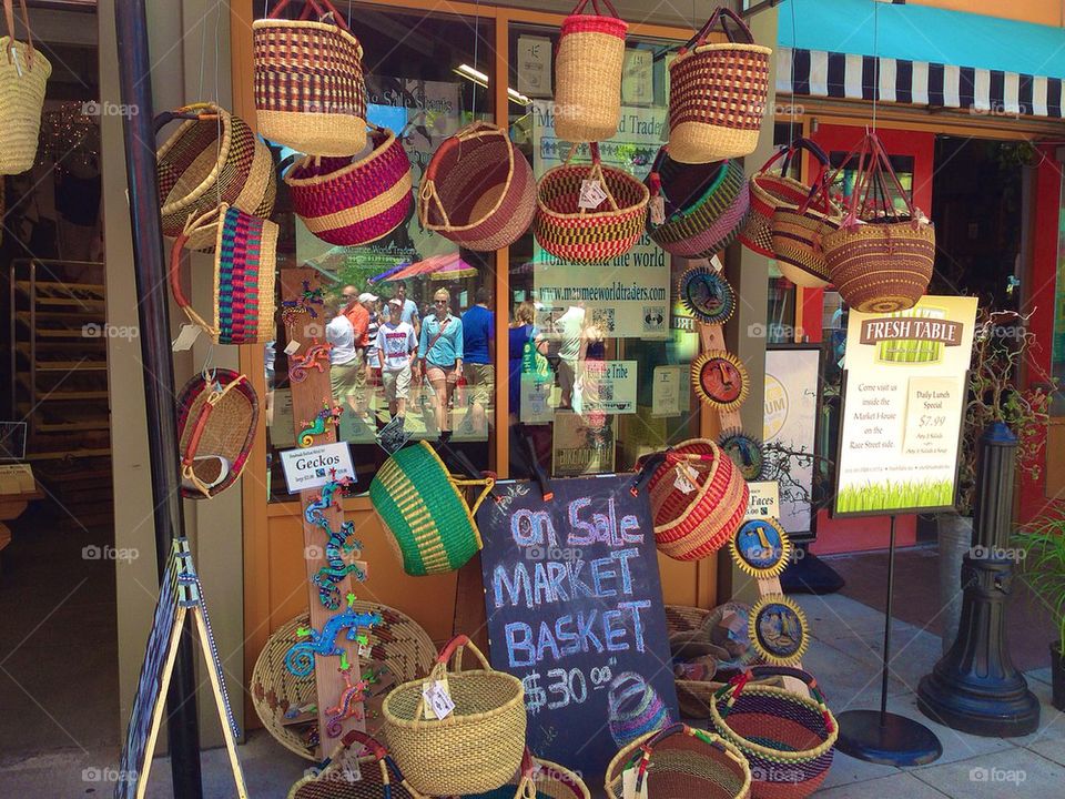 Colorful Baskets