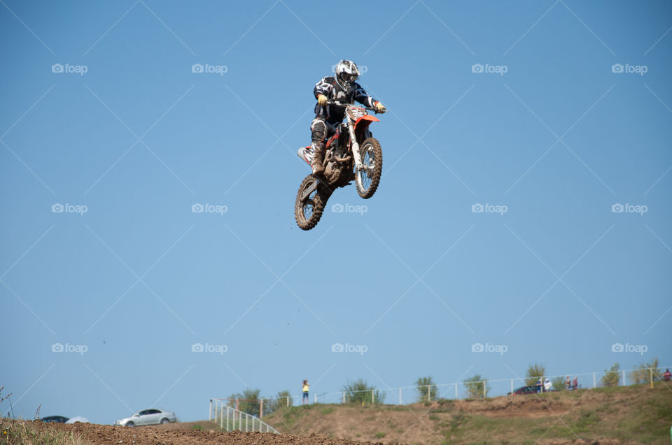 Motocross jump