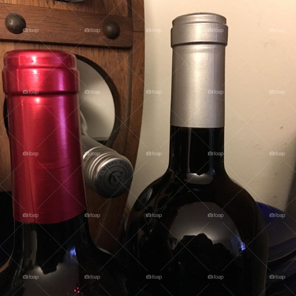 Wine bottle necks