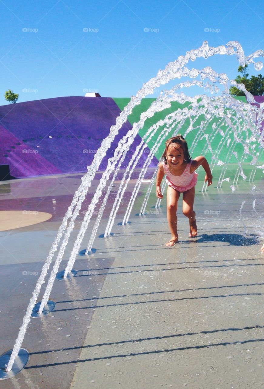 Water park play