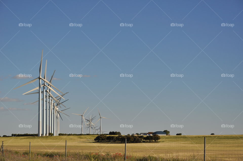 windmills in Spain