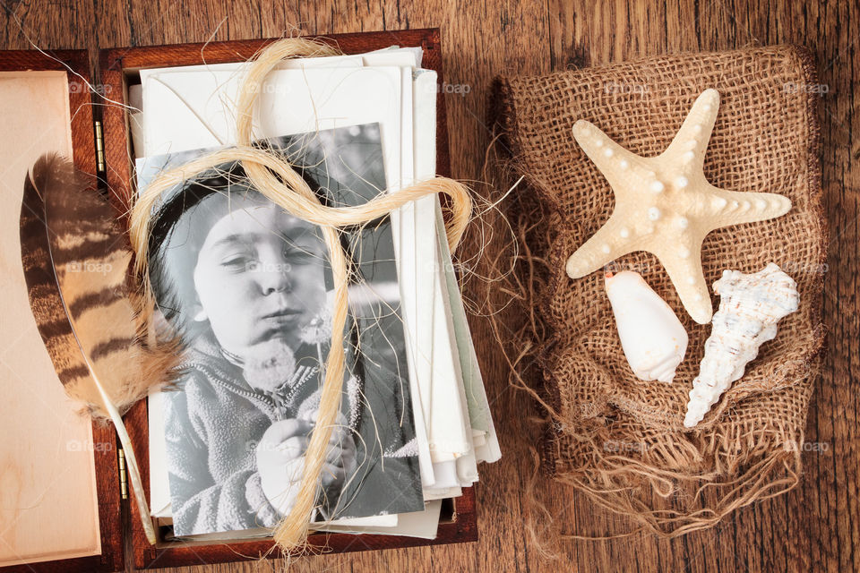 Memories. Memories hidden in letters and photos