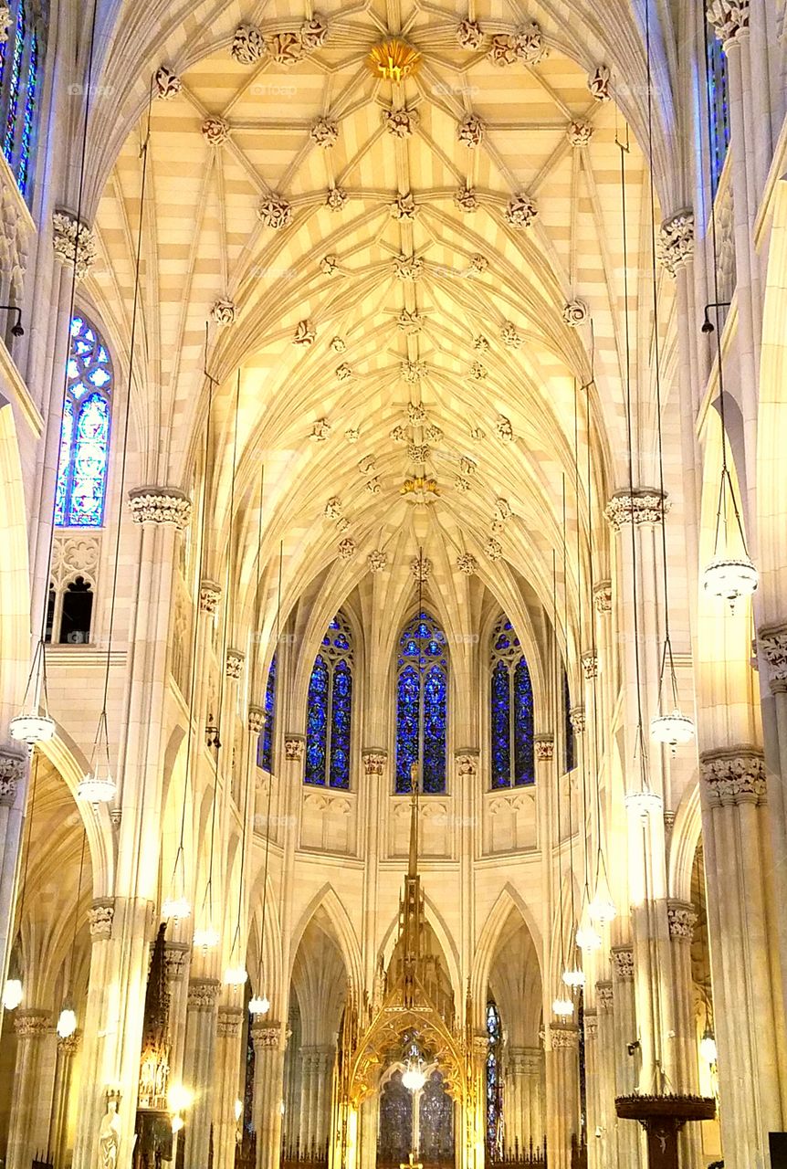 St. Patrick's Cathedral in New York city.