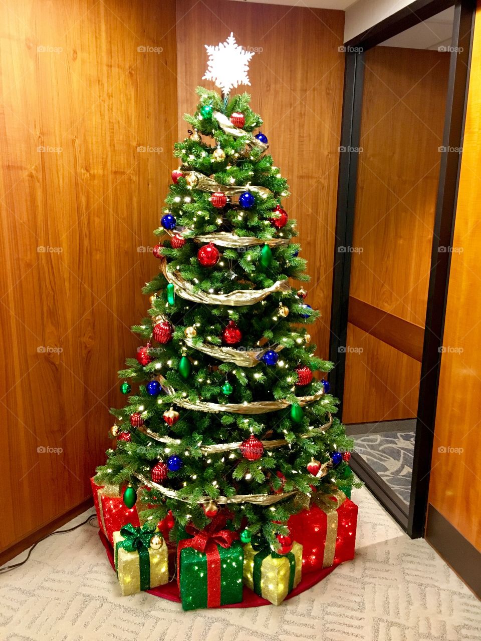 Office Xmas tree