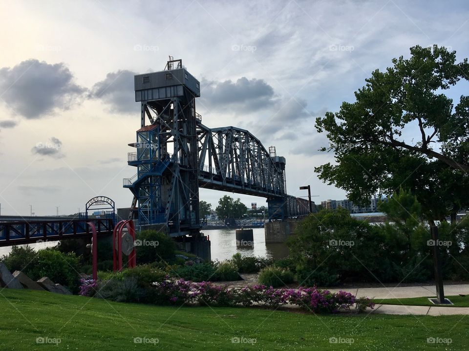 Junction Bridge in Little Rock, Arkansas 