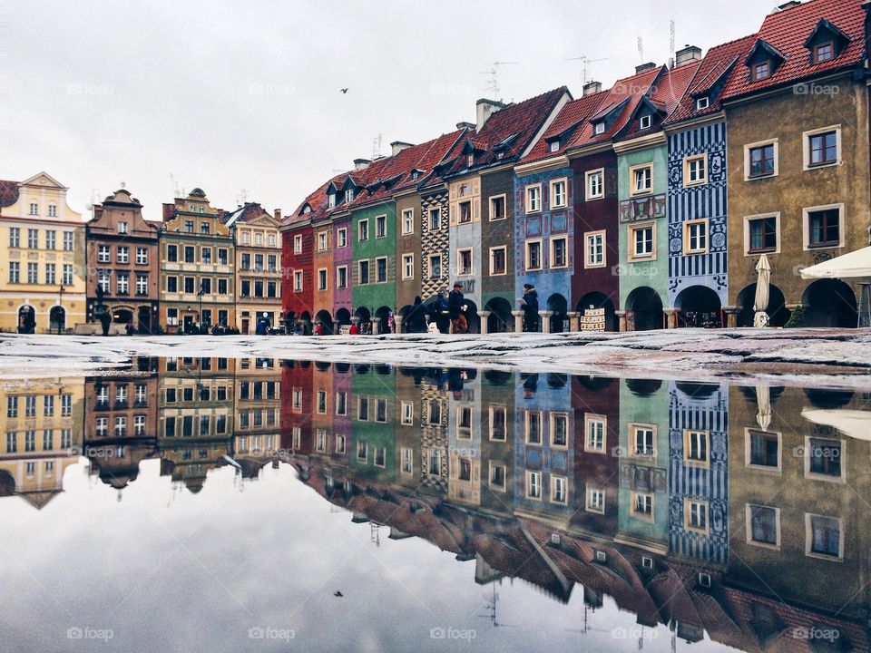 Poznan reflection. 