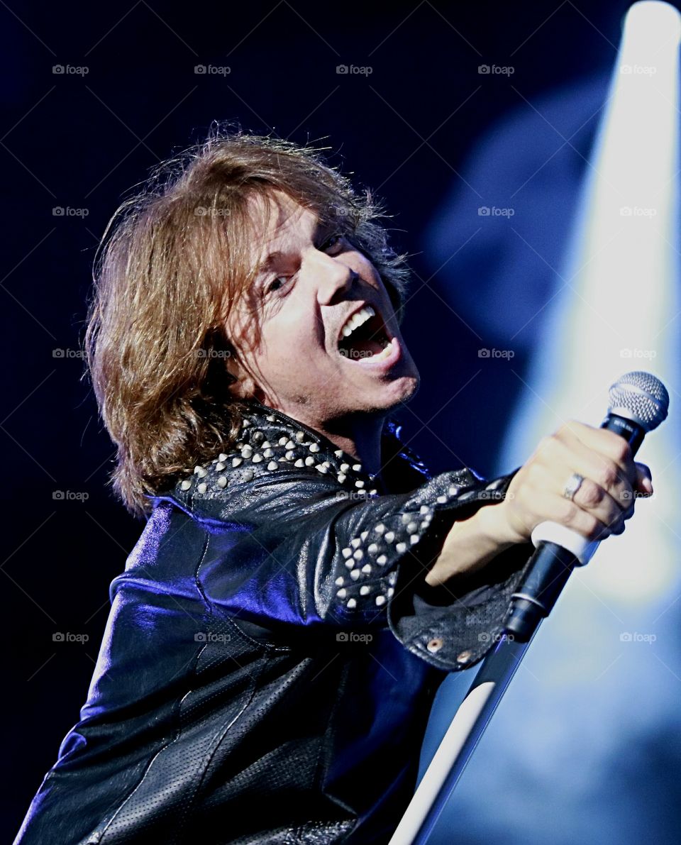 Singer Joey Tempest