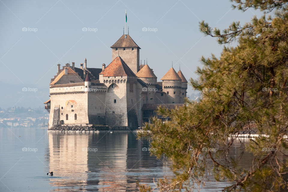 Chillon Castle in Switzerland