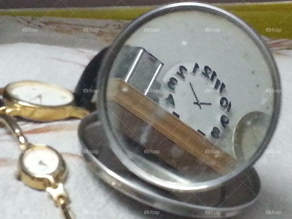 mirror clock