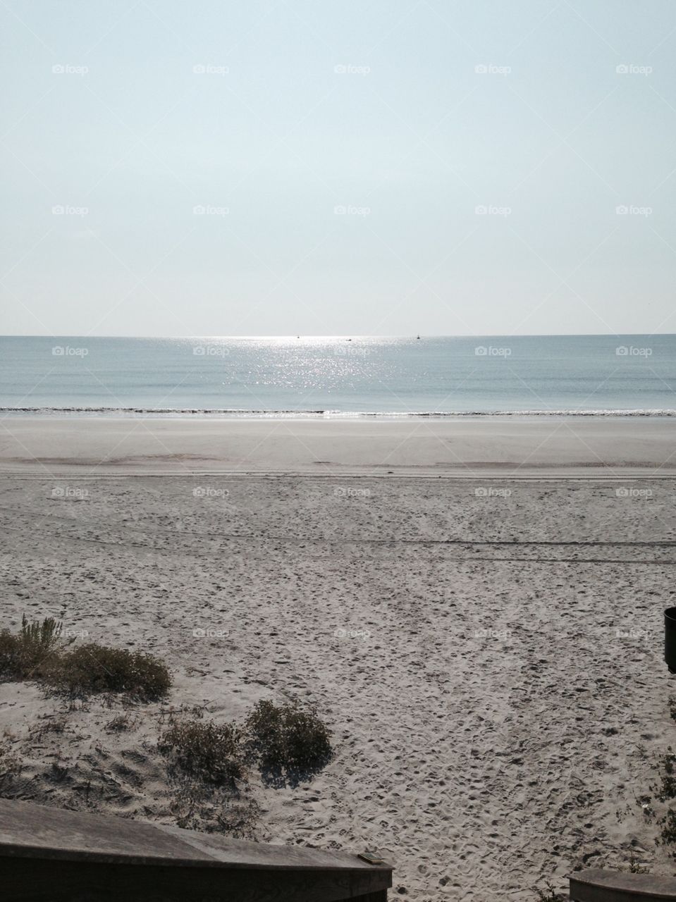 Midday at the beach.