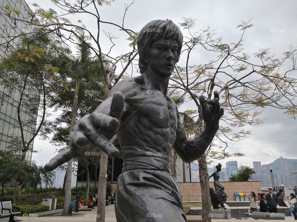 The Bruce Lee Statue