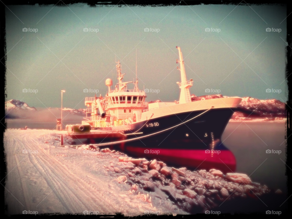 fishing boat nordland indre eidsfjord by nordicArt